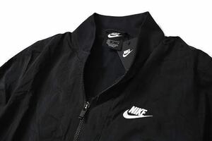 ナイキ Jacket ウーブン ジャケット Mサイズ 新品 AR2215-010 NIKE ブラック フルジップ