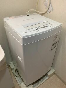 限定価格★TOSHIBA洗濯機2019年製【AW-45M7(W)】4.5kg/低使用頻度