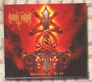 94年 ブラックメタル Christ Agony - Daemoonseth - Act II ポーランド産 メロディック・ブラック・メタル Black Metal レア盤 再発