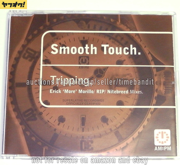 中古輸入CDS Smooth Touch Tripping [Single 1997][582 323-2] Strictly Rhythm Erick Morillo Jose Nunez R.I.P. Productions RIP