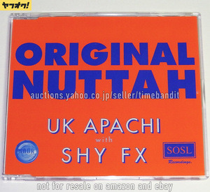 中古輸入CDS UK Apachi With Shy FX Original Nuttah [Single 1994][INT 826.647][SOUR CD 008] Jungle