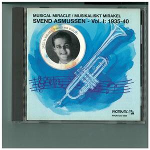 CD☆Svend Asmussen☆Vol. 1: 1935-40☆Musical Miracle☆PHONT CD 9306☆詳しくは写真を～