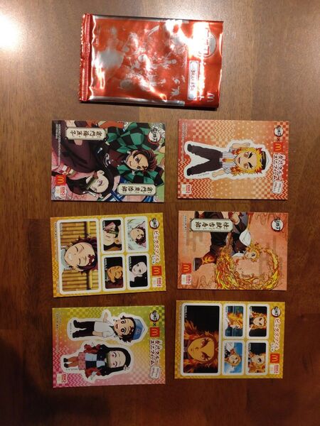 鬼滅の刃×マクドナルド ハッピーセットシールセット