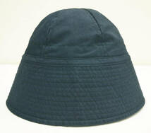 R912★美品 日本製 YAECA ヤエカ LIKE WEAR ライク ウェア SAILOR HAT セーラーハット ネイビー S 20901 帽子_画像5