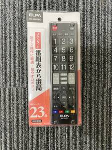 60 a1 MR050425-2／ELPA(IRC-203T)　新品未使用？　テレビ　リモコン　レターパックプラス発送可能