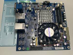 【中古】VIA EPIA-M920-LT CPUオンボード VIA Nano X2 L4350 4GBメモリ1枚 / NAS用マザーボード mini-itx 専用ケース用I/Oパネル