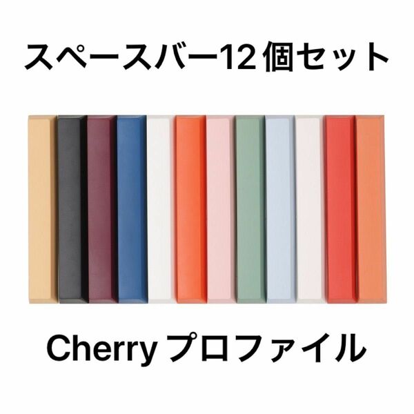 スペースバー12色セット Cherryプロファイル PBT/ABS