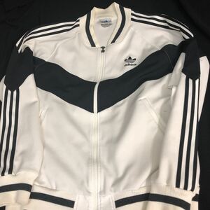 adidas Adidas спортивная куртка джерси L O белый белый бесплатная доставка 