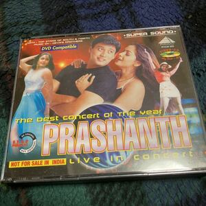 インド映画「PRASHANTH LIVE IN CONCERT」VCD3枚組