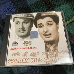 インド映画「GOLDEN HITS OF MGR」VCD