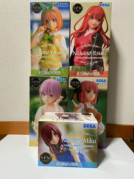 五等分の花嫁 SPMフィギュアフルコンプセット