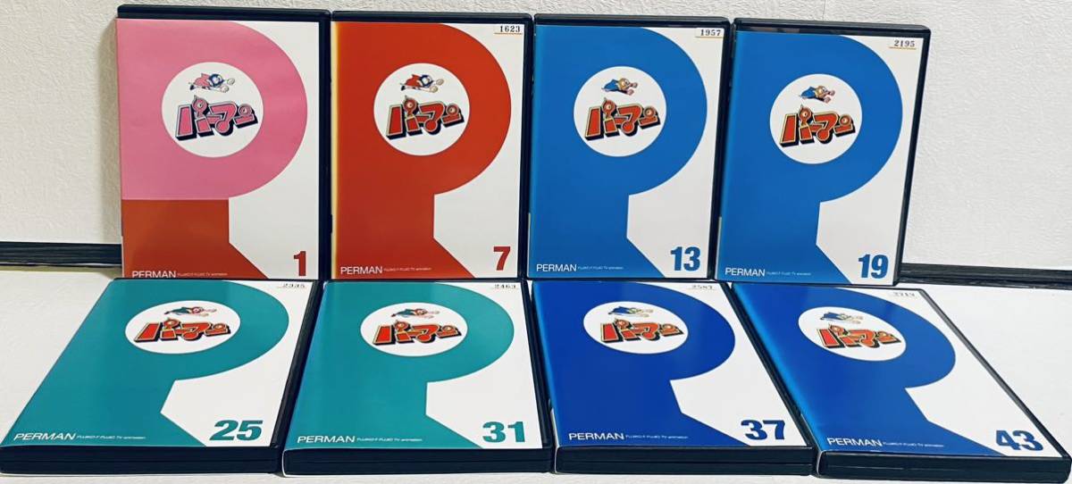 xs667 レンタル版◇DVD パーマン 全44巻(1/2/19/27欠品) 計40巻セット