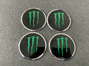 ★MONSTER★453★ホイールセンターキャップシール ハブキャップシール 車用 4枚セット 直径56mm