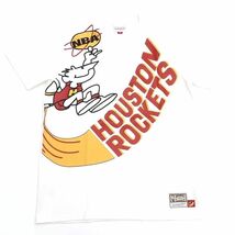 1511290 美品 Mitchell&Ness/ロケッツ Tシャツ 【サイズ：L】 ホワイト NBA ミッチェルアンドネス _画像1