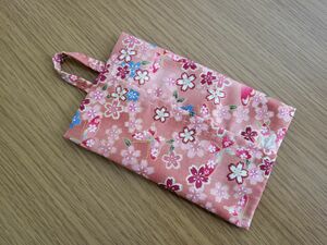 ＊和柄＊桜 ポケットティッシュケース ハンドメイド