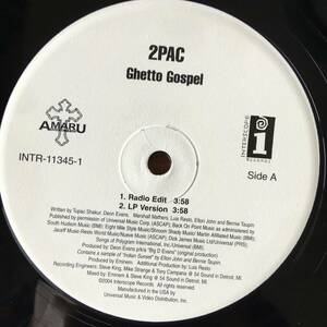 2Pac / Ghetto Gospel　[Amaru Entertainment - INTR-11345-1, Interscope Records - INTR-11345-1]