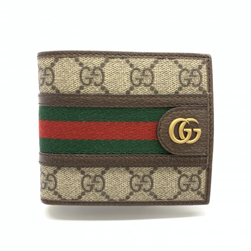 ヤフオク! -「gucci ggスプリーム 二つ折り財布」の中古品・新品・古着一覧