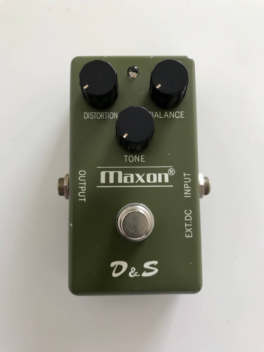 ヴィンテージ MAXON D&S 2 distortion&sustainer 2 ディストーション