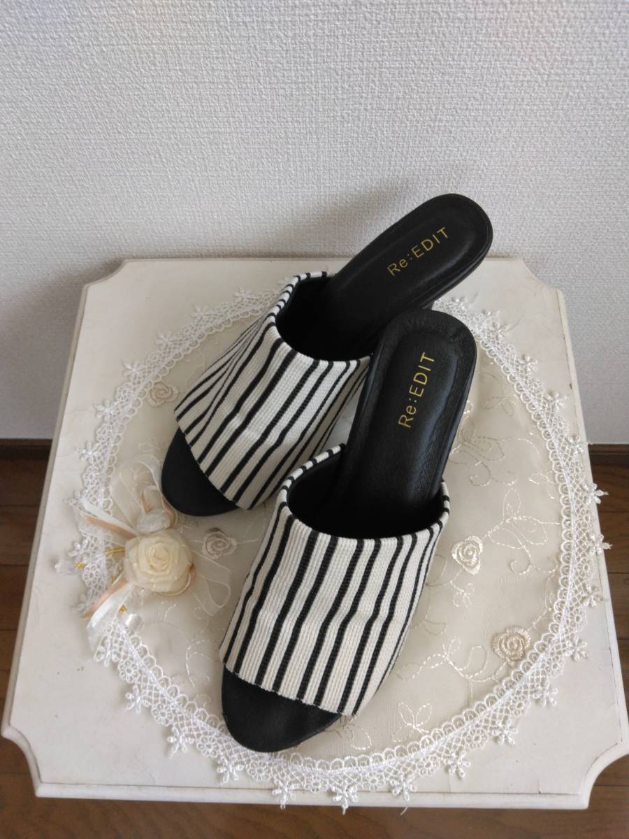 Cult Gaia ミュール&クロッグ デザインヒール チェーンサンダル