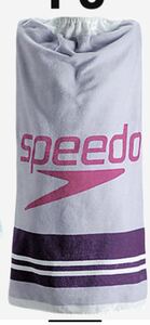 speedo スピード　スイムラップタオル　SD 98T06 PUカラー　本体2500円