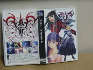 中古品　Fate stay night フェイト ステイナイト　windows CD-ROM 3枚組