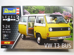 ★Revell★レベル★1:24 VW T3 BUS★1/24 フォルクスワーゲン T3 バス★[Volkswagen・模型・プラモデル・プラモ・Model kit]★