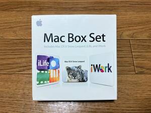 APPLE アップル Mac Box Set Snow Leopard iLife '11 iMovie '11 iPhoto '11 GarageBand '11 iDVD iWeb iWork '09 DVD 最終版