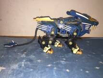 ゾイド　ブレードライガー　旧トミー　プラモデル　動作品　ZOIDS　TOMY　フィギア　プラモデル　青_画像4