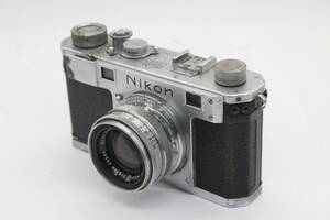 【訳あり品】 ニコン Nikon S NIKKOR-H C 5cm F2 レンジファインダー カメラ C3924