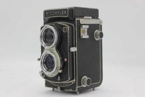 【訳あり品】 リコー Ricohflex RICONAR 8cm F3.5 二眼カメラ C4219