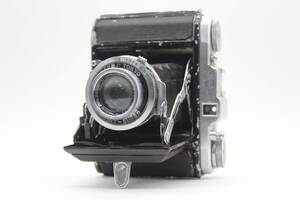 【訳あり品】 Waltax Okako Bio-Kolex Anastigmat 7.5cm F3.5 蛇腹カメラ C4700