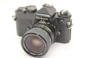 【訳あり品】 ニコン Nikon FE ブラックボディ Sun Zoom Macro NRC 28-55mm F3.3-4.5 ボディレンズセット C4729