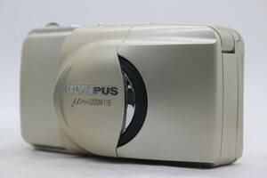 【返品保証】 オリンパス Olympus μ Zoom 115 ゴールド Multi AF 38-115mm コンパクトカメラ C5006