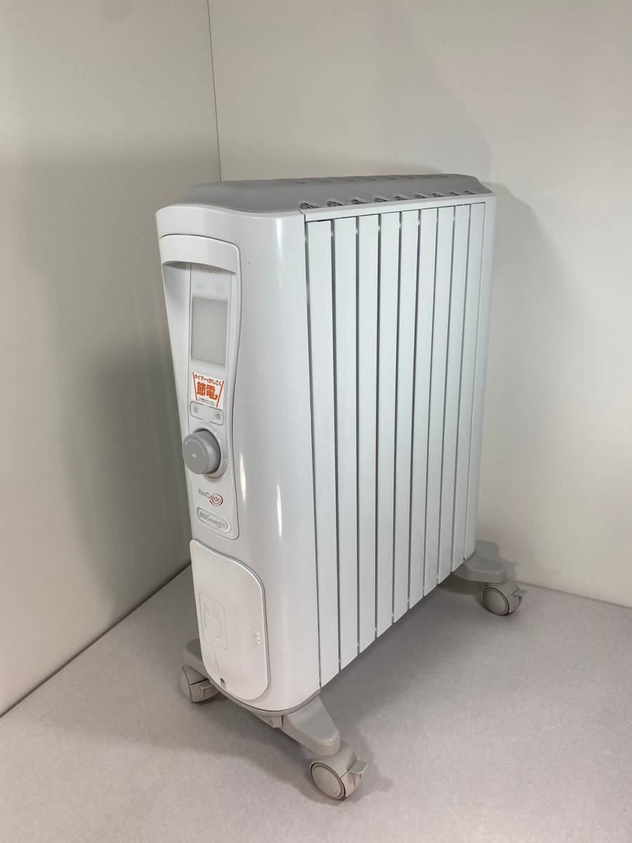 冷暖房/空調 電気ヒーター デロンギ ベルカルド RHJ75V0915-GY [ピュアホワイト+シルクグレー 