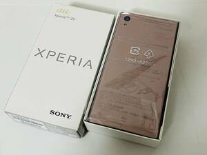 新品 SONY Xperia Z5 SOV32 au ピンク simフリー simロック解除済み