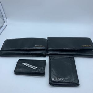 DIESEL ディーゼル 財布 4個セット 折財布 長財布 キーケース 使用感