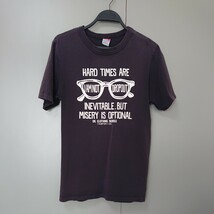 OIL CLOTHING SERVICE 眼鏡プリントTシャツ オイルクロージングサービス 半袖Tシャツ_画像1