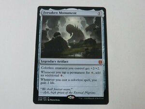 MTG 美品 【見捨てられた碑】 （神話レア） ゼンディカーの夜明け ZNR 英 1枚迄