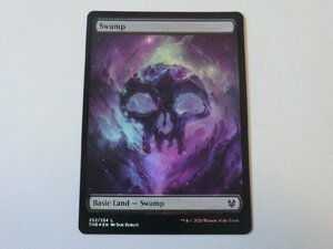 MTG 美品 【沼（フルアートFOIL）】 （コモン） テーロス還魂記 THB 英 2枚迄