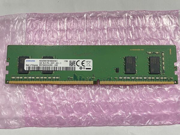 SAMSUNG DDR4 PC4 2400T 4GB DIMM デスクトップ