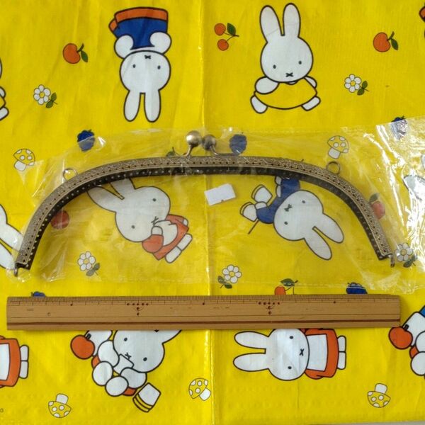 がまぐち金具　未使用新品　29cm