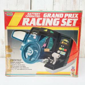 レトロコレクション 当時物 ＊PLAYWELL  ＊GRANDPRIX RACING SET グランプリレーシングセット ＊BATTERY OPERATED 単一乾電池4本 の画像8