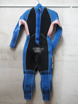 SPLENDIDO スプレンディード レディース ウエットスーツ 青 着丈約131cm 管理5M0418B-B2_画像4