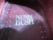 スペイン製 NUNN BUSH ナンブッシュ 革靴 編込レザー キルト タッセル ローファー レザーシューズ 茶 101/2M 約28.5㎝_画像8