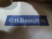 G.H.BASS＆CO. バス 革靴 プレイントゥ レザーシューズ 茶 91/2M 約27.5㎝_画像9