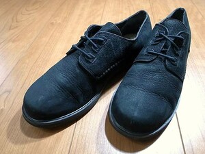  beautiful goods ROCKPORT lock port leather shoes n back leather leather shoes black lady's 9W approximately 26.