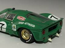 Bang 1/43 Ferrari 412 P #7 5位 Kyalami 9h 1967 ◆ Piper / Attwood ◆ フェラーリ バング 7148_画像10