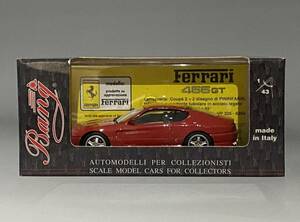 Bang 1/43 Ferrari 456 GT “Prova” Red ◆ Predecessor - Ferrari 412, Successor - Ferrari 612 Scaglietti ◆ フェラーリ バング8013 