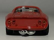 Bang 1/43 Ferrari Dino 246 GT LM Racing 1972 Red ◆ Predecessor - Dino 206 GT, Successor - Dino 308 GT4 2+2 ◆ ディノ バング 7285_画像6