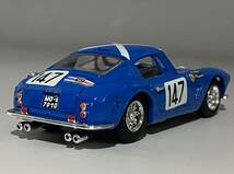 Bang 1/43 Ferrari 250 SWB #147 Tour de France 1961 ◆ Henri Oreiller / Fernand Masoero ◆ フェラーリ バング 504_画像4